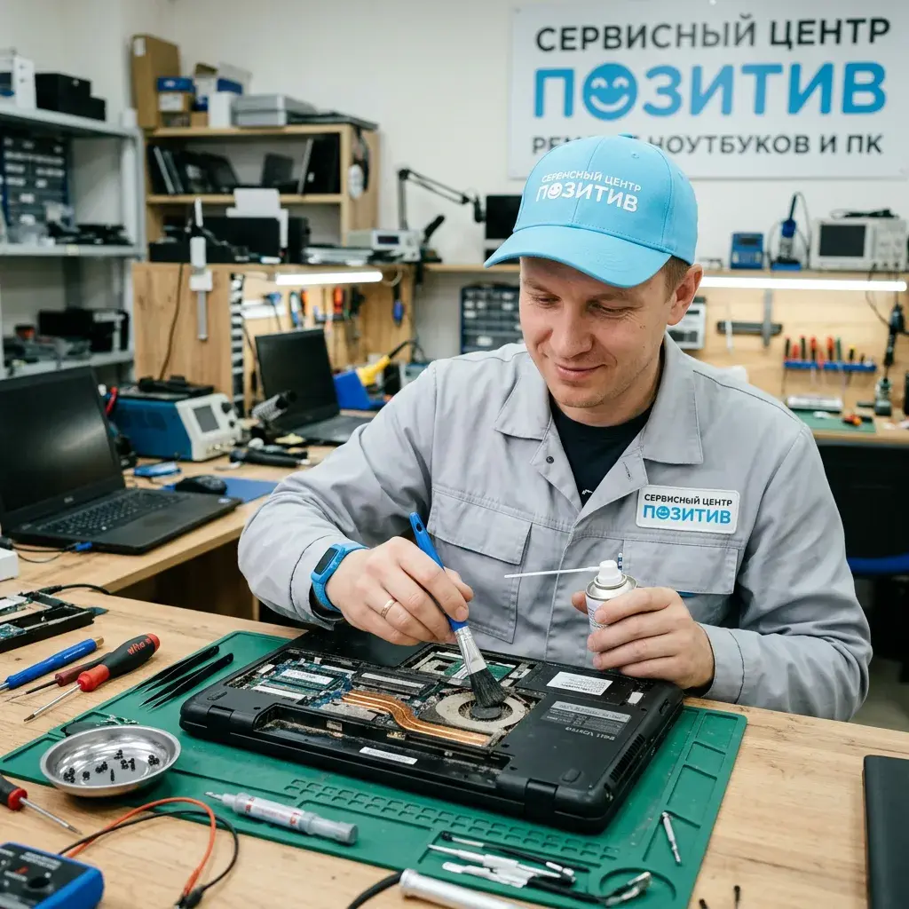 Чистка ноутбука от пыли в Зеленограде | Замена термопасты