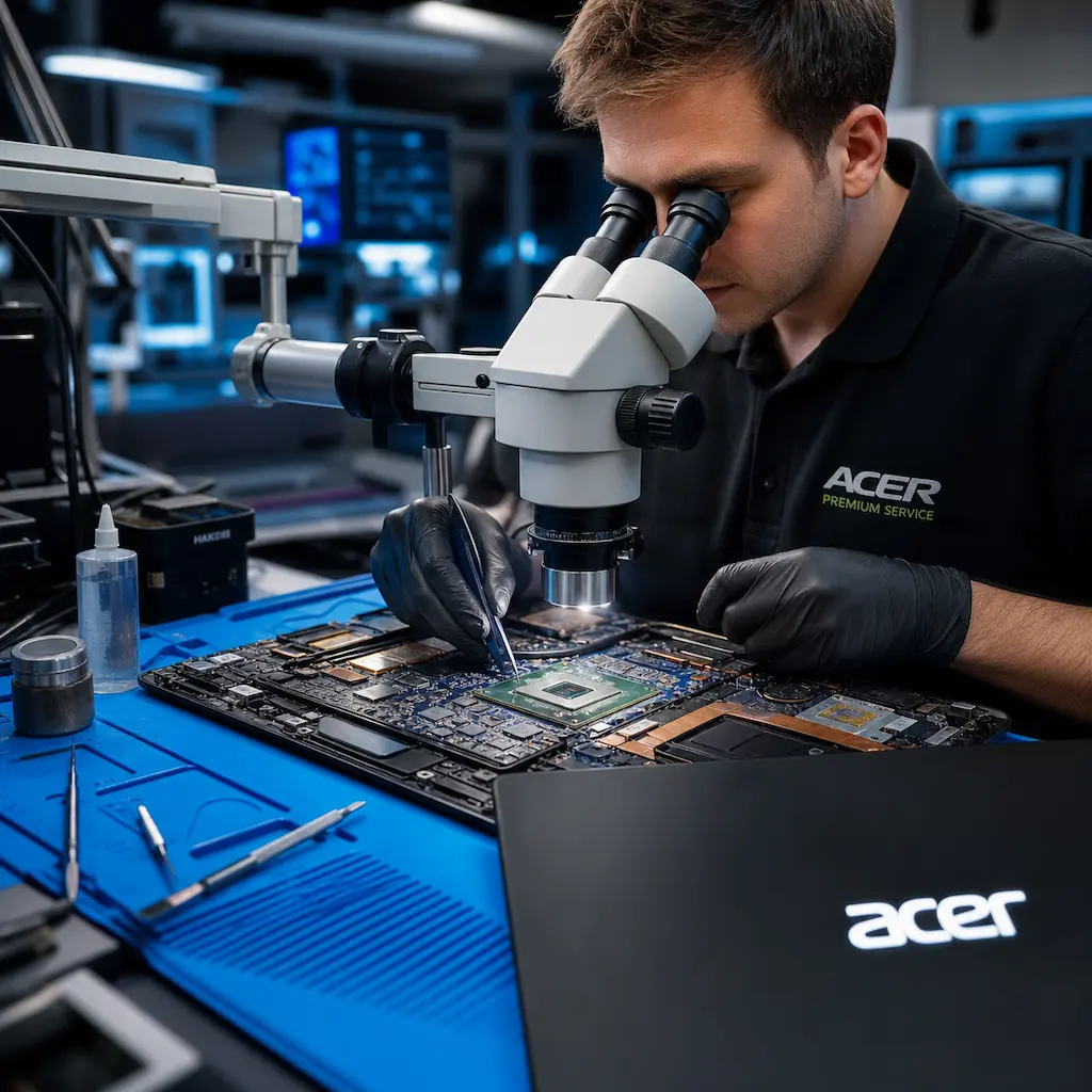 Замена видеокарты ноутбука Acer в Зеленограде