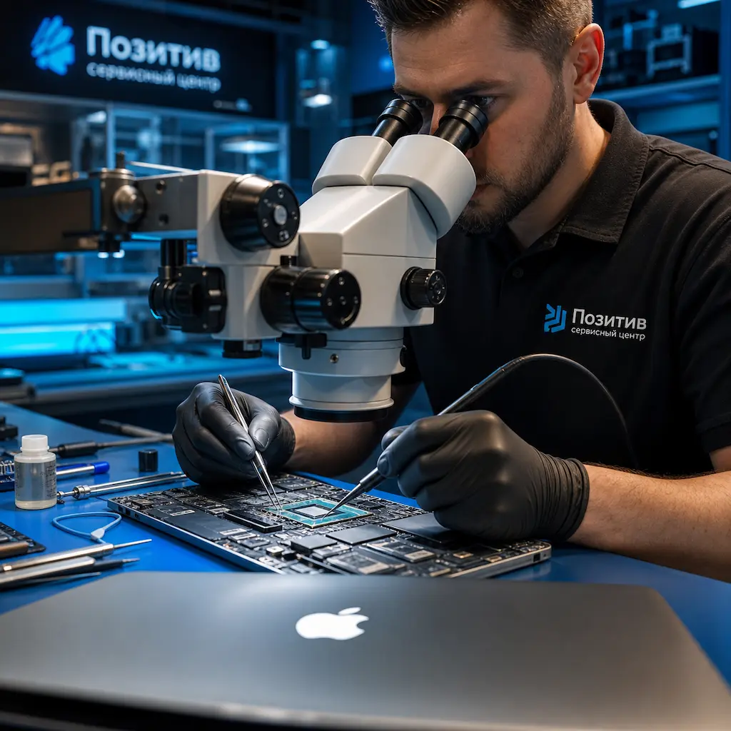Замена видеокарты Apple MacBook в Зеленограде
