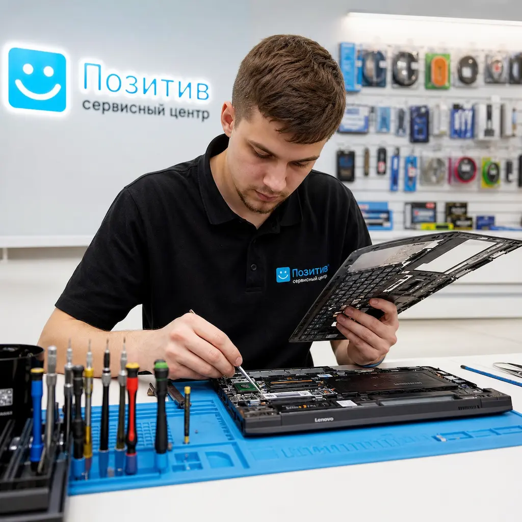 заменить клавиатуру на ноутбуке Lenovo в Зеленограде