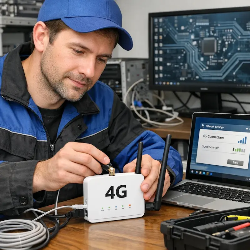 Настройка 4G модема в Зеленограде