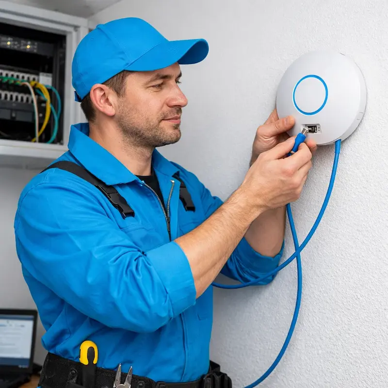 Подключение точки доступа в Зеленограде