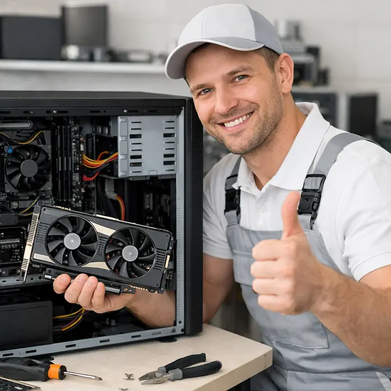 Замена видеокарты ПК в Зеленограде