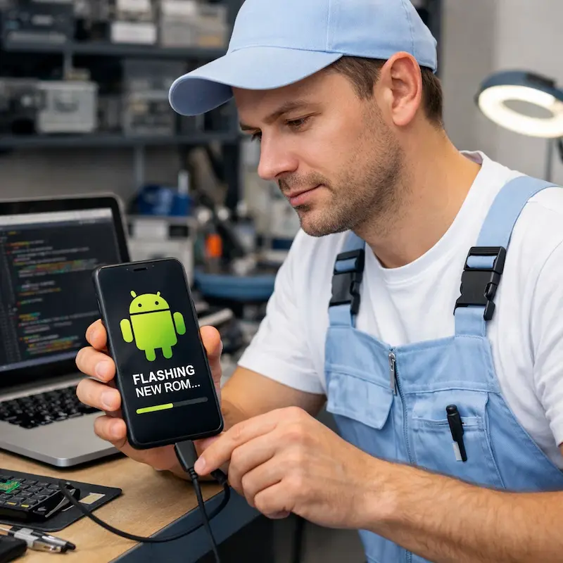 Прошивка Android в Зеленограде