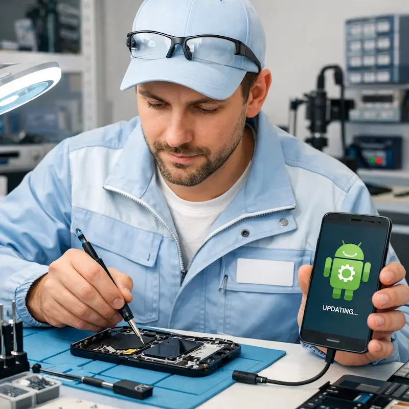Настройка системы Android в Зеленограде