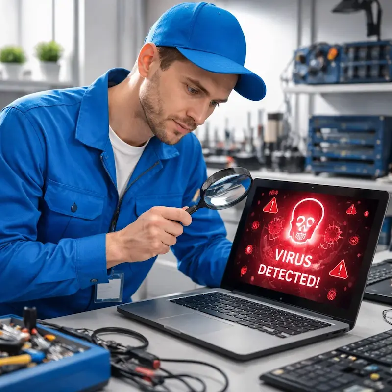 Поиск компьютерных вирусов в Зеленограде